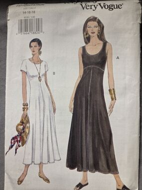 Very Vogue 8936 Sewing Pattern Size 14-16-18